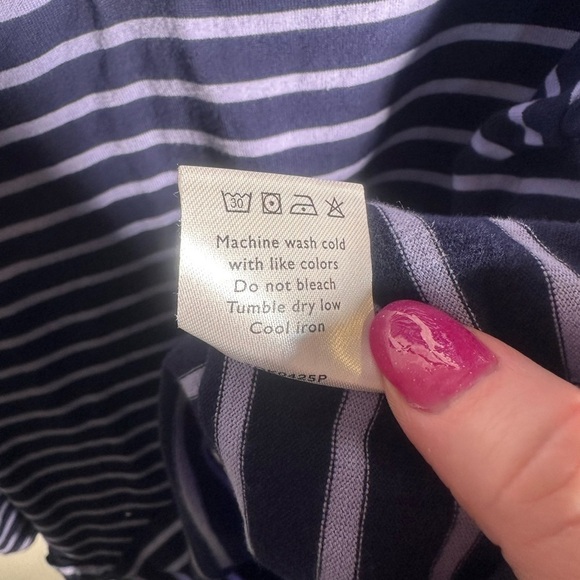 Draper James Striped Tee 1X NWOT - Picture 5 of 6